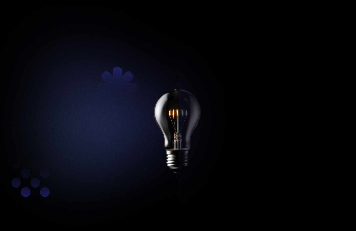 Process Background Blue